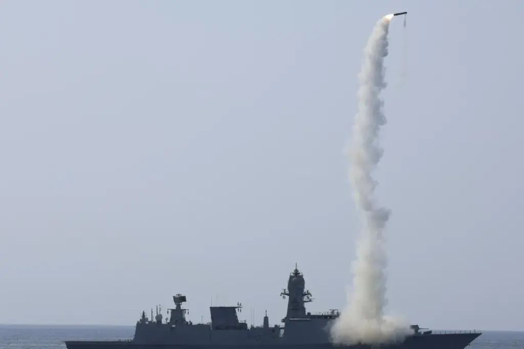 indian navy missile test