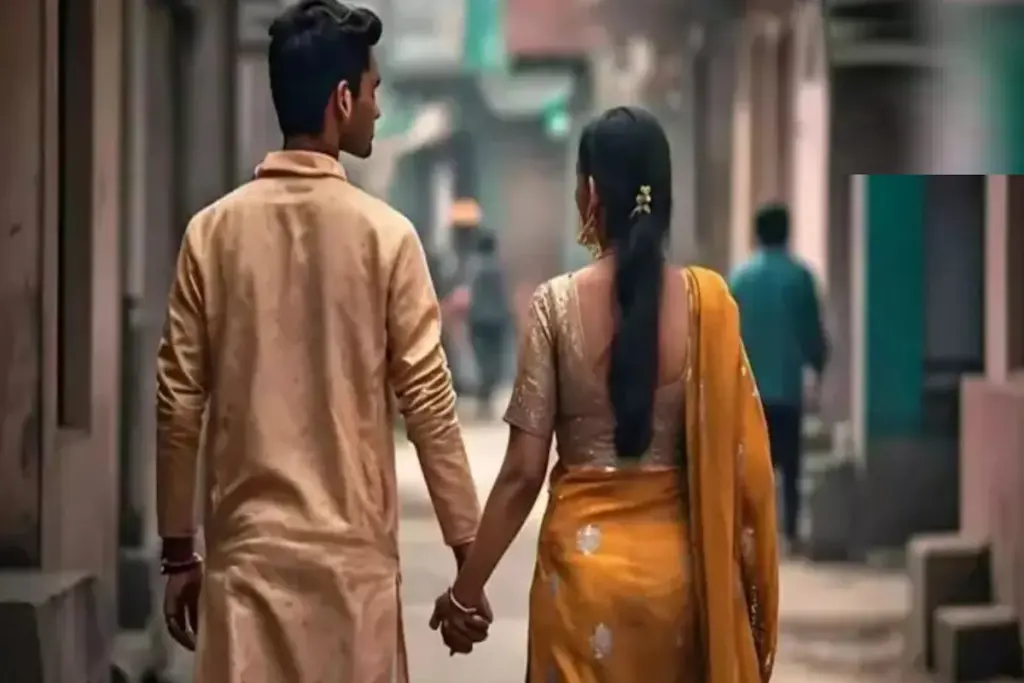 woman left with her lover