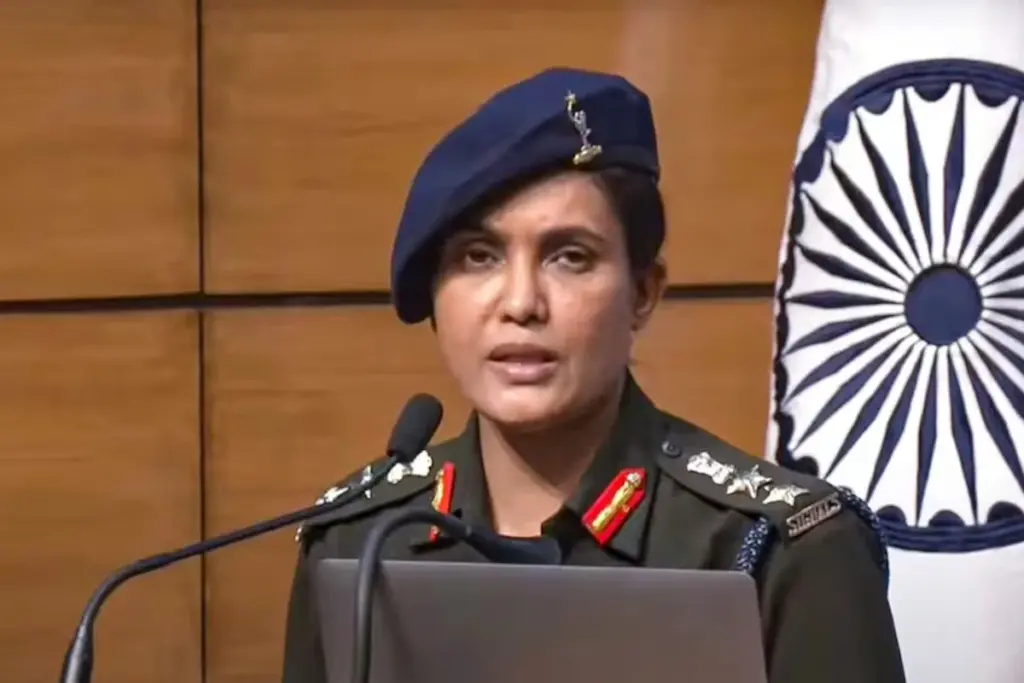 Colonel Sophia Qureshi