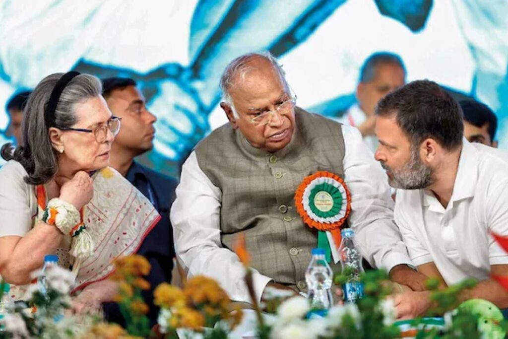 Congress party changes