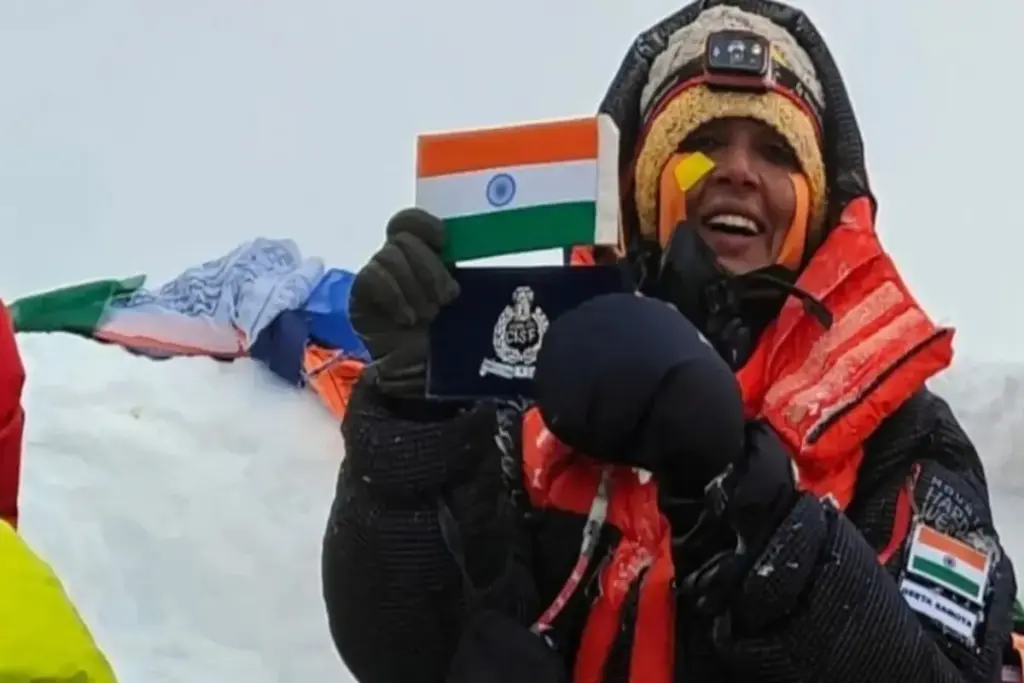 Everest Summit: CISF Officer Geeta Samota Makes History