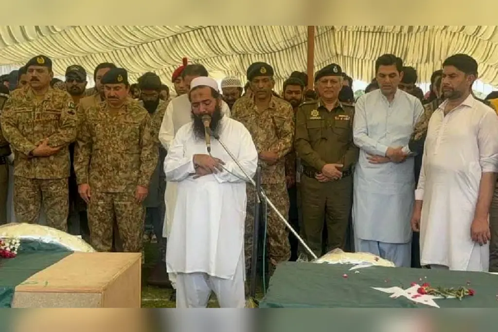 Funeral of Terrorist in Pak