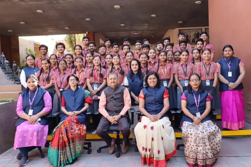 Gautam Adani Attends School