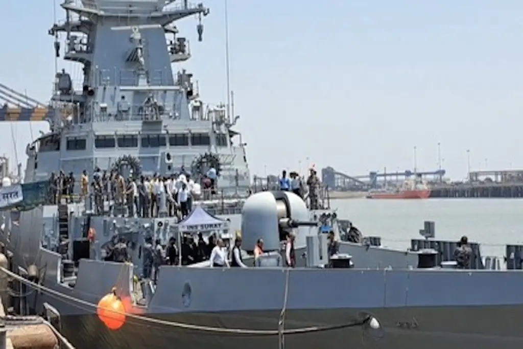 INS Surat Warship