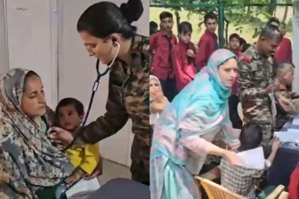 Indian Army medical camp