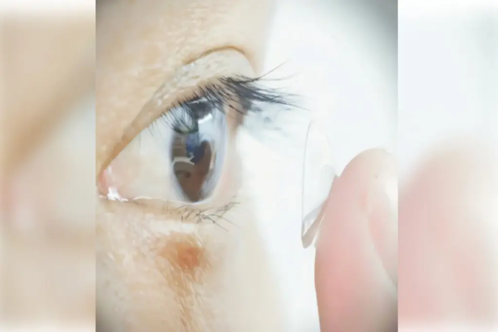 Infrared Contact Lenses