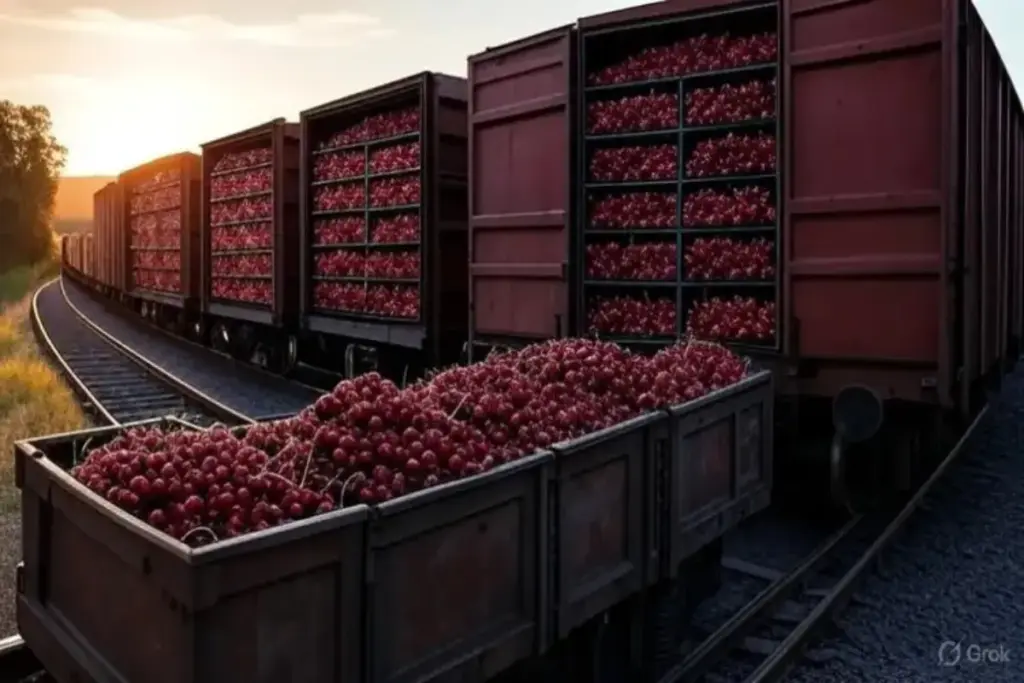 Kashmiri cherry transport