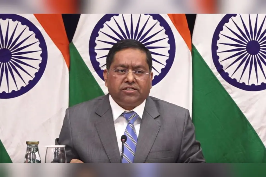 MEA Spokesperson Randhir Jaiswal