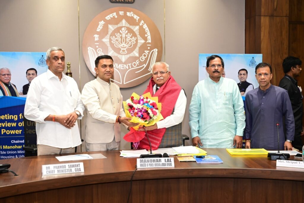 Manohar Lal Goa Visit