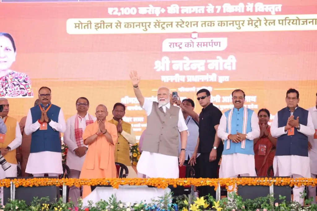 pm modi kanpur visit