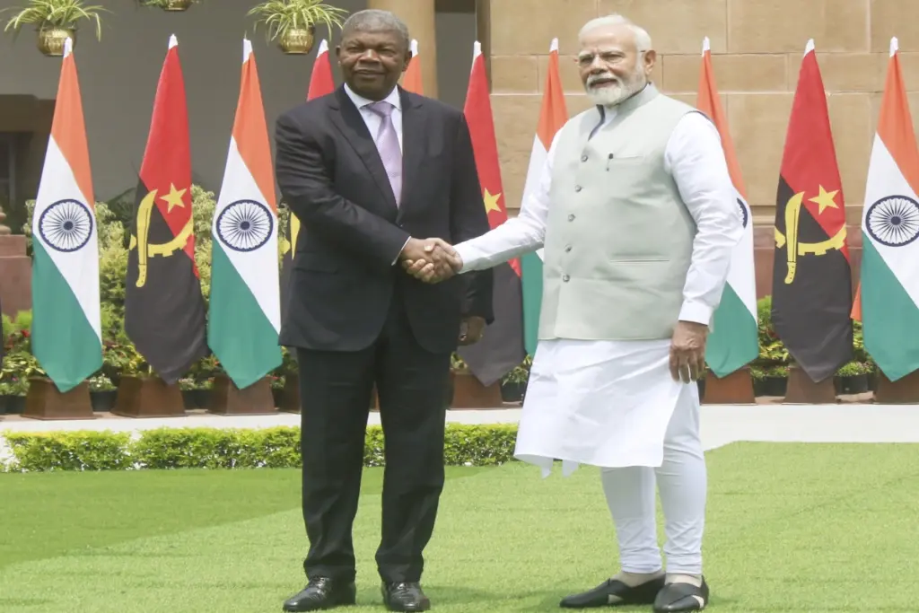 PM Modi welcomes Angola President Joao Lourenco