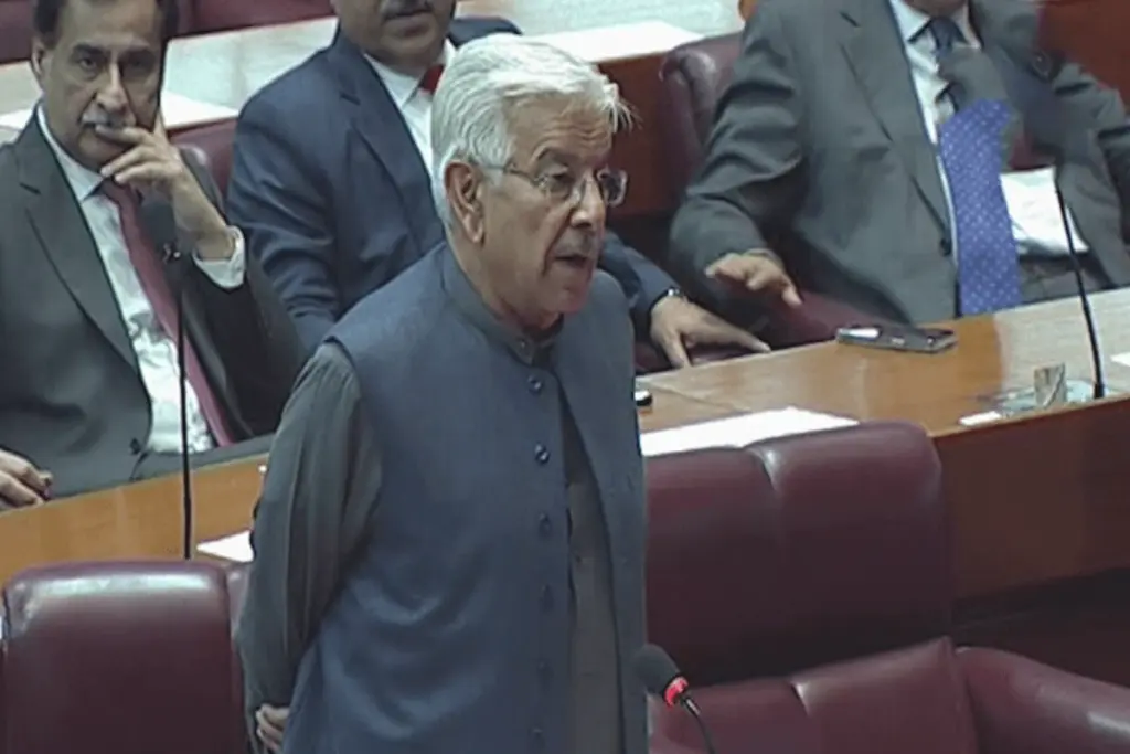 Pak Defence Minister Khawaja Asif