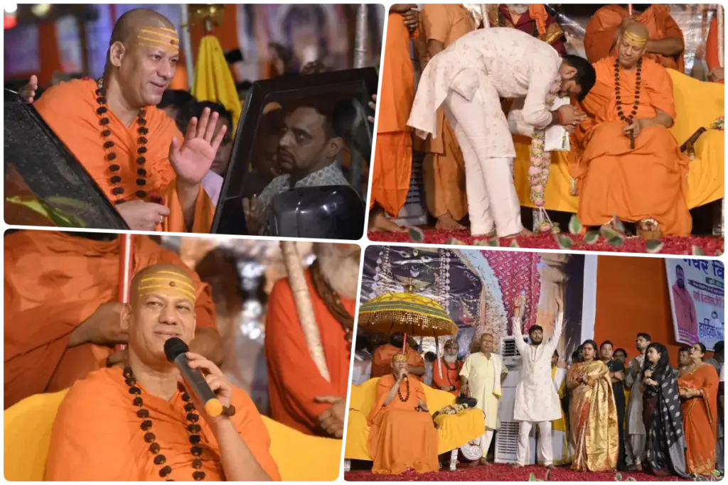 Swami Kailashanand Giri in Jamui