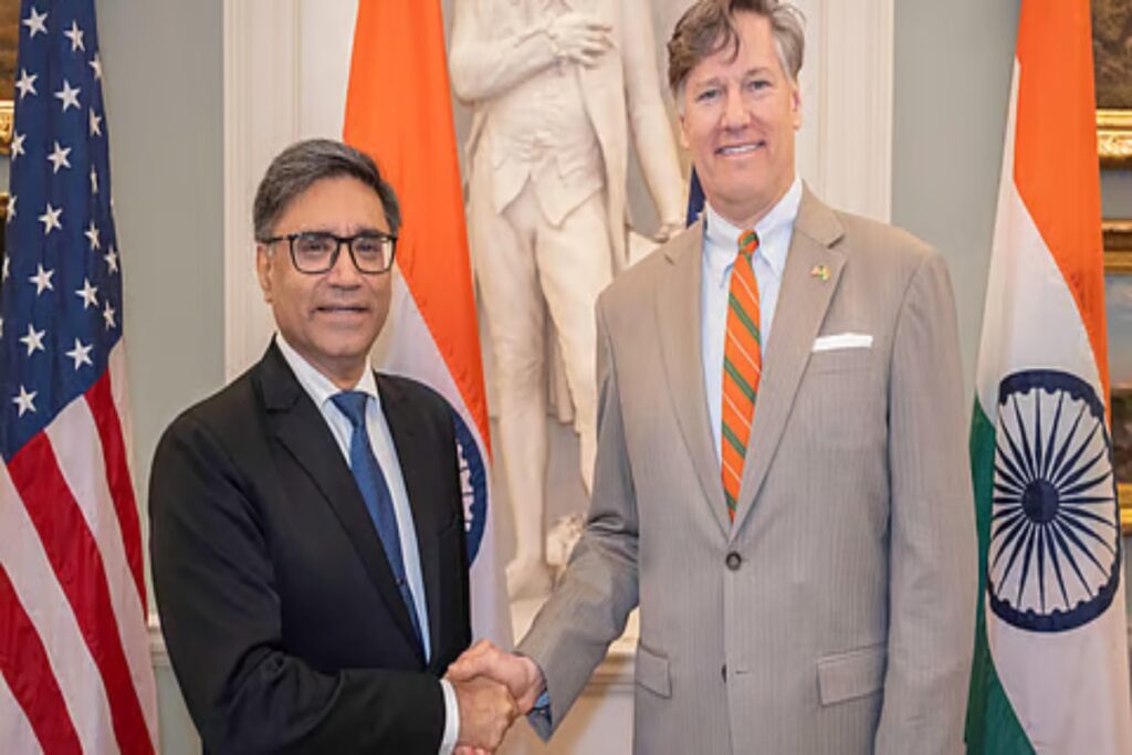 Vikram Misri Meets Us Deputy Secretary