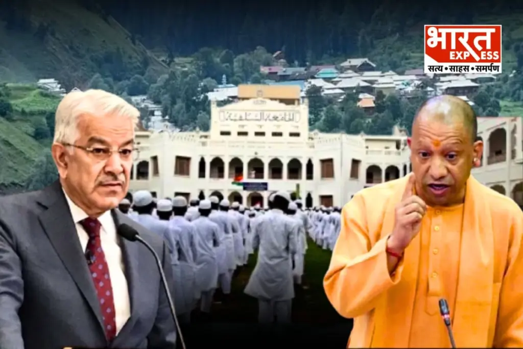 Yogi Adityanath and Khawaja Asif, India Pakistan War
