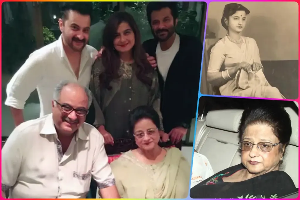 boney kapoor mother Nirmal Kapoor