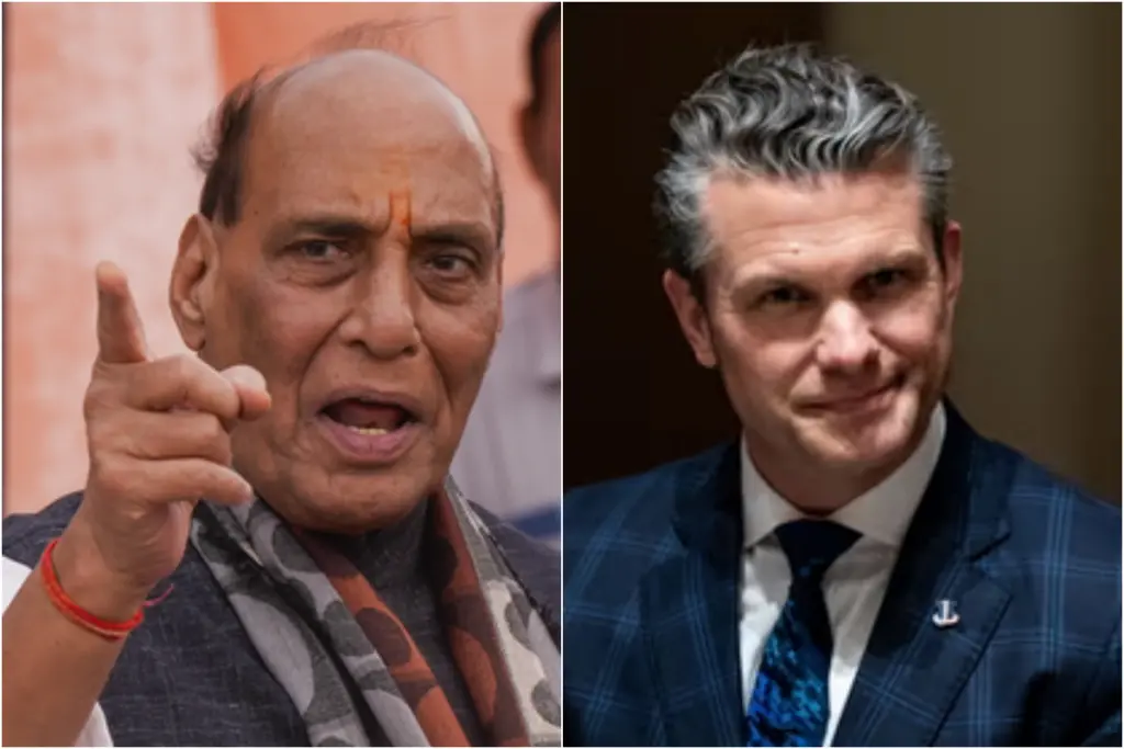 Rajnath Singh-Pete Hegseth Call