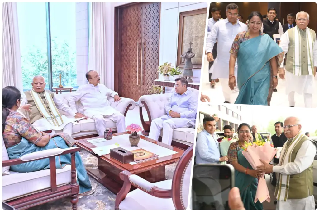 manohar lal khattar rekha gupta