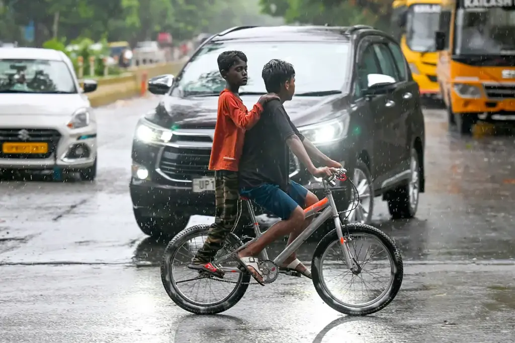 Heavy rain