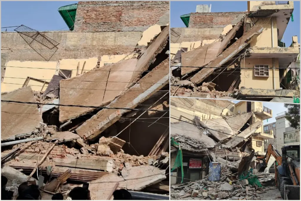  Delhi Building Collapse
