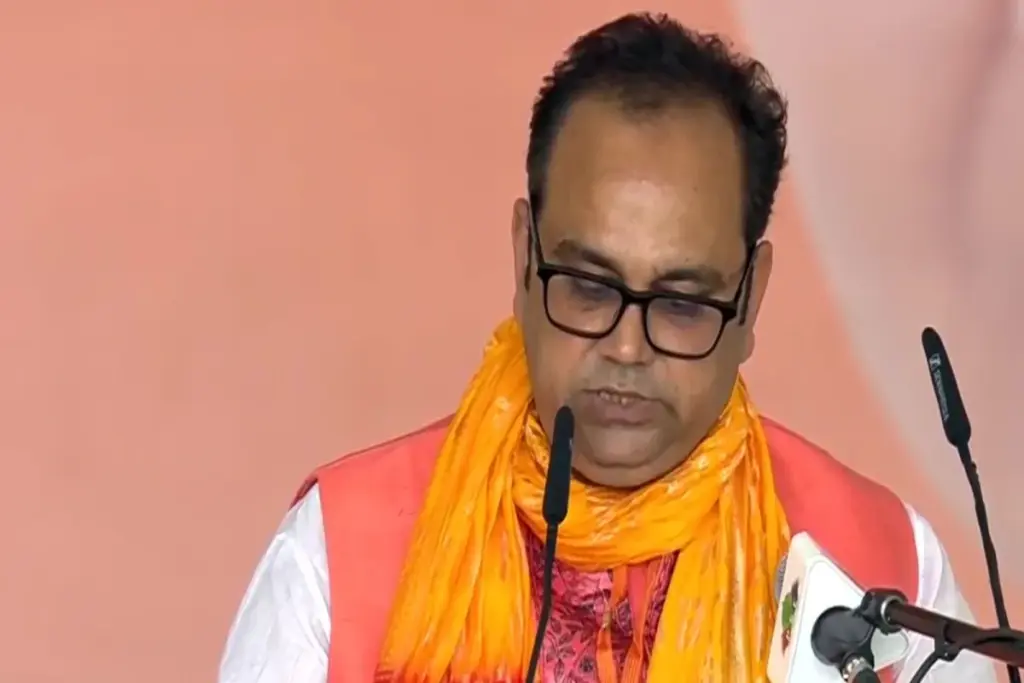 Delhi Minister Pankaj Kumar Singh