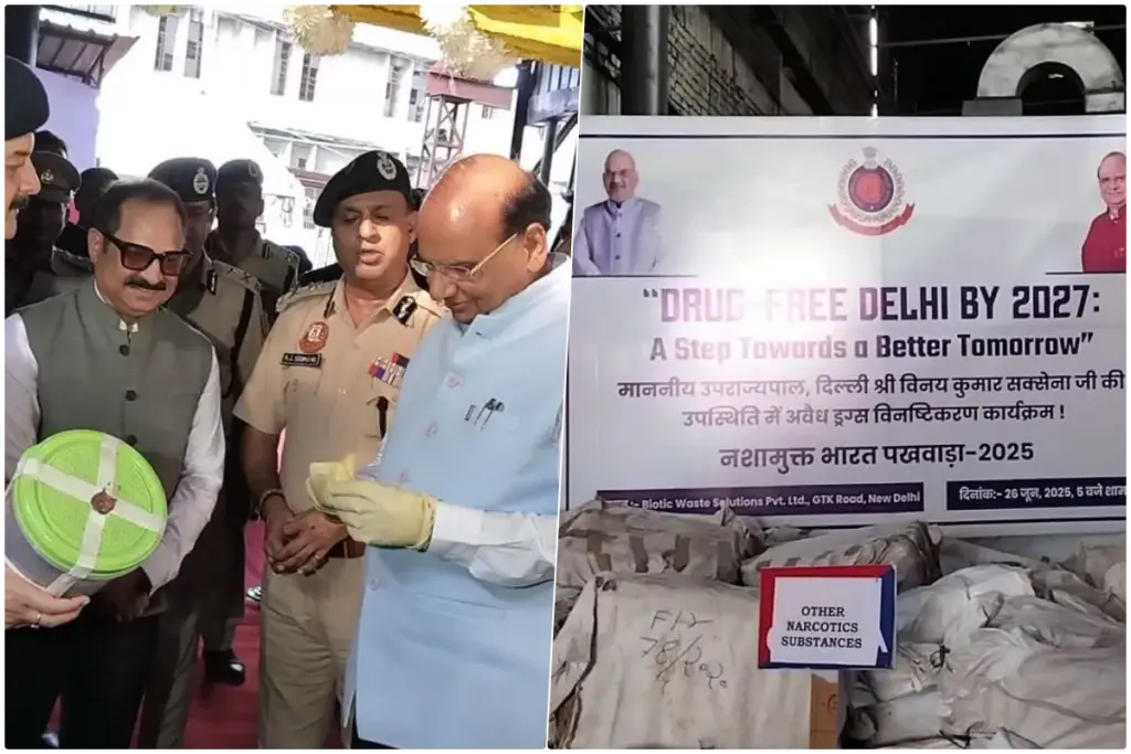 Drug Destruction Event delhi