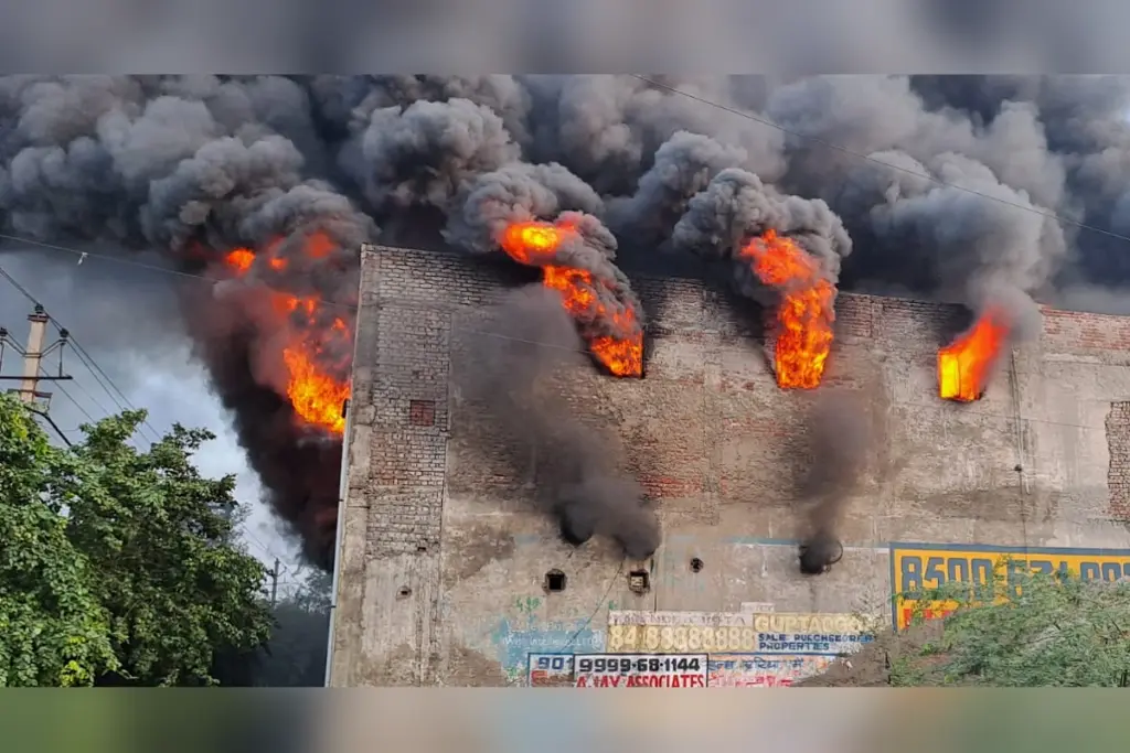 Fire Incident in Delhi