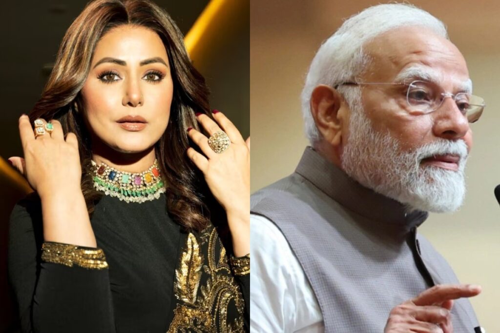Hina Khan PM Modi