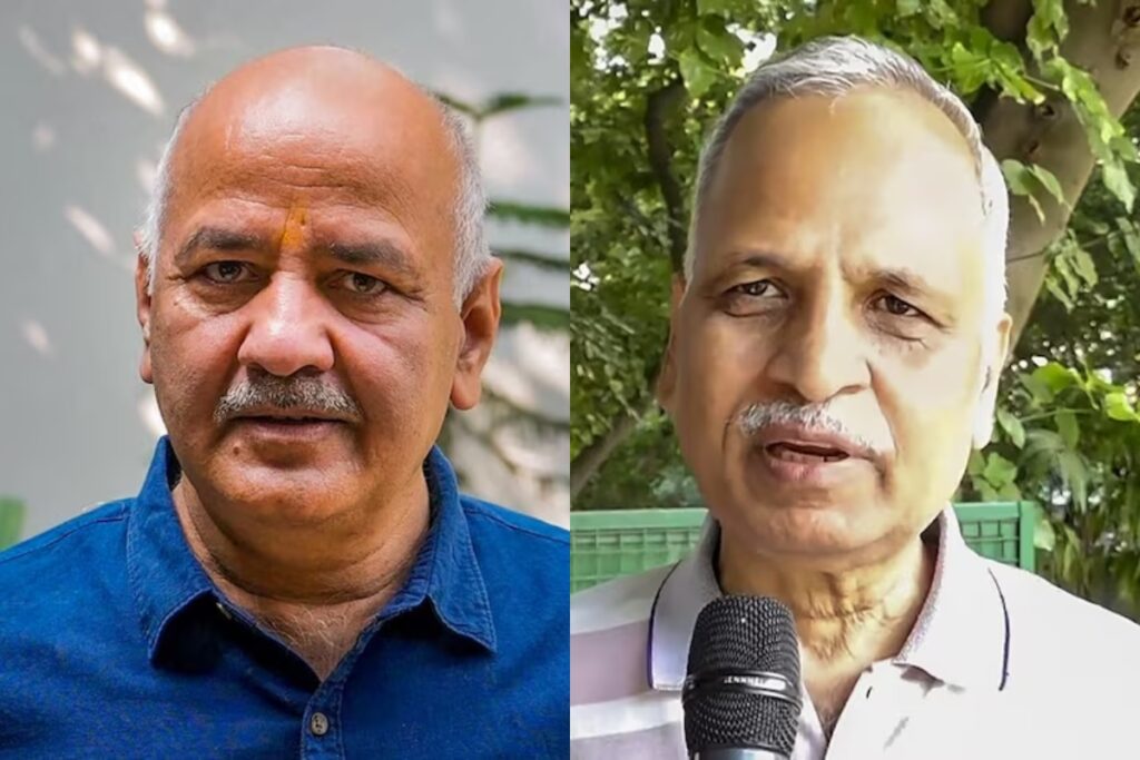 Manish Sisodia and Satyendar Jain ACB