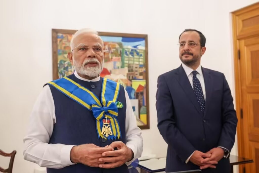 PM Modi Cyprus award