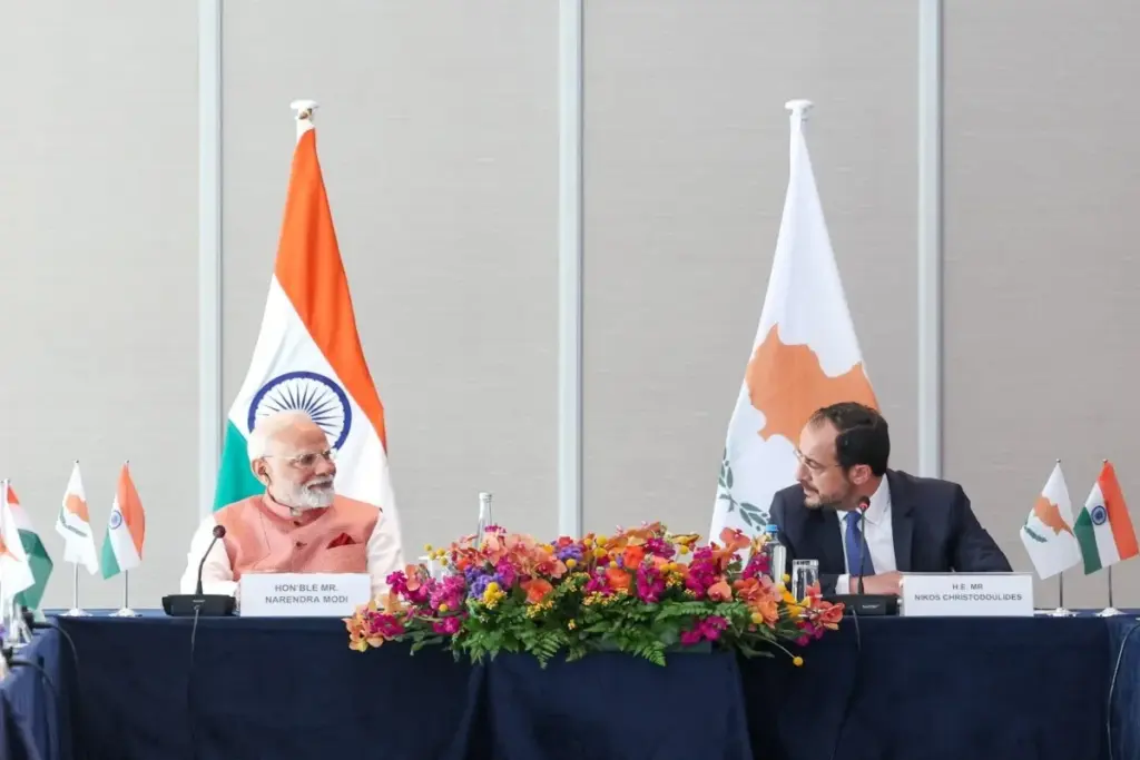 PM Modi Visit Cyprus