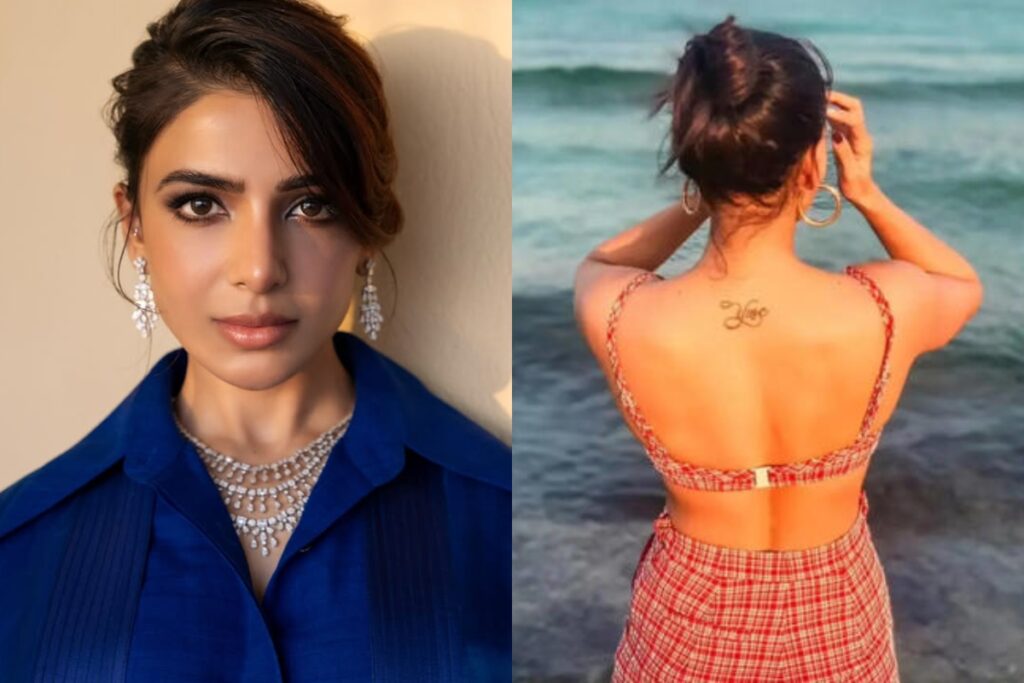 Samantha Ruth Prabhu Tattoo