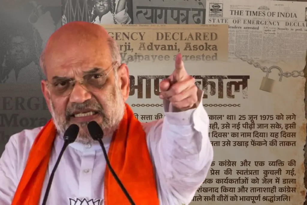 amit shah on emergency