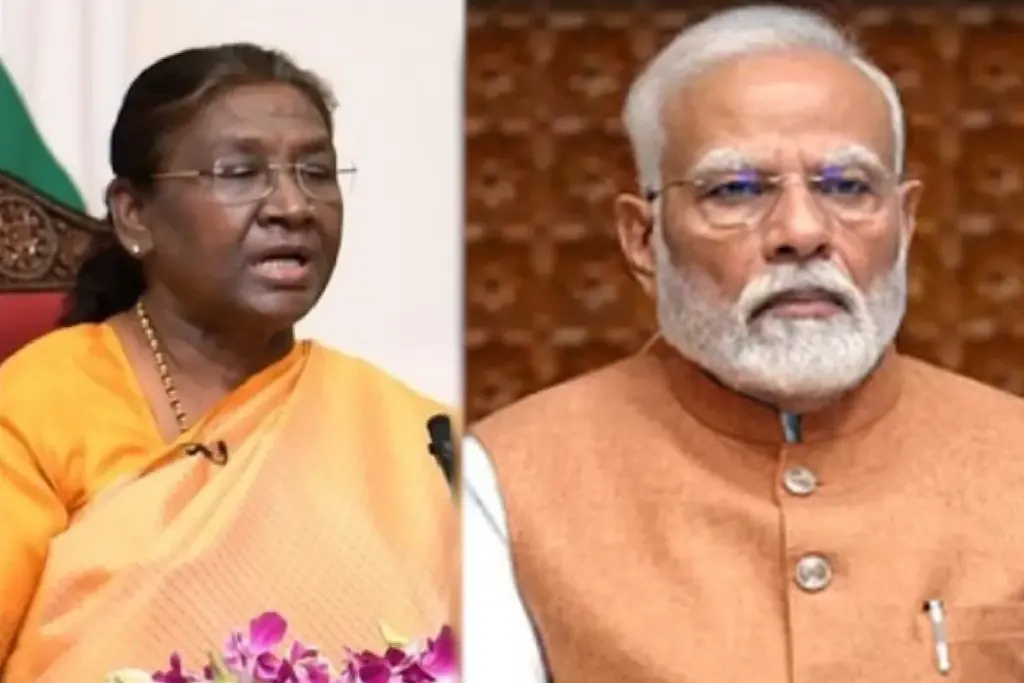pm modi and president murmu
