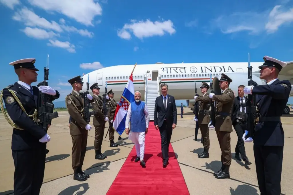 pm modi Croatia visit