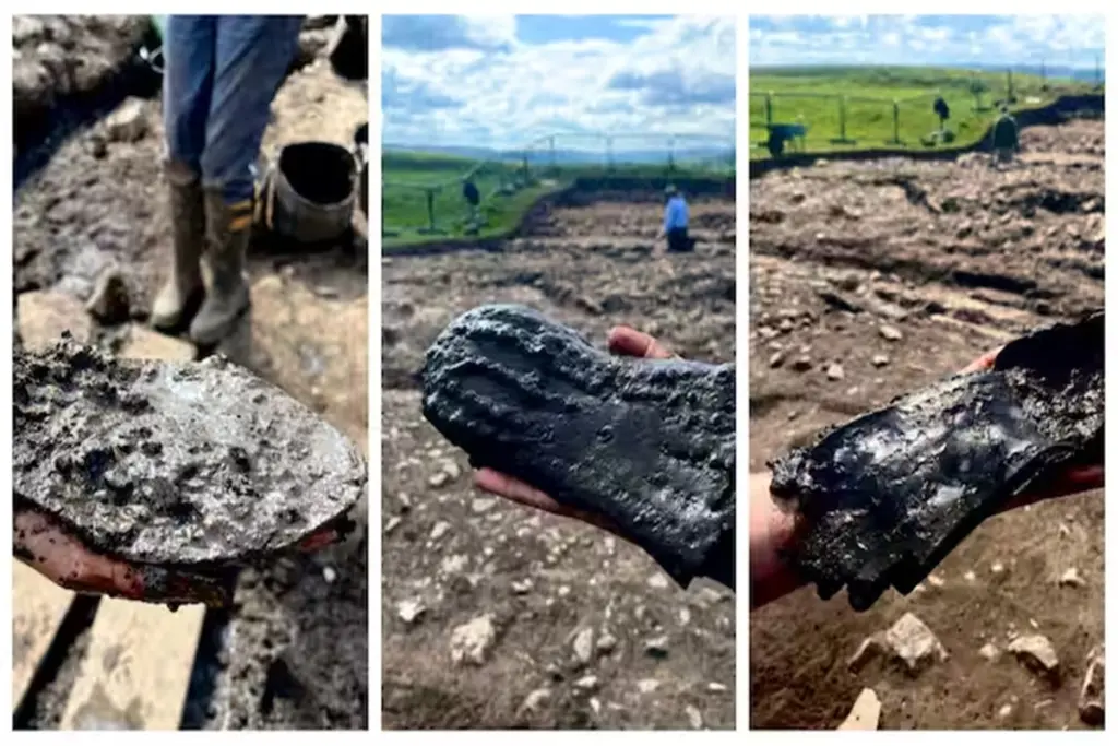 2000 year old shoes found