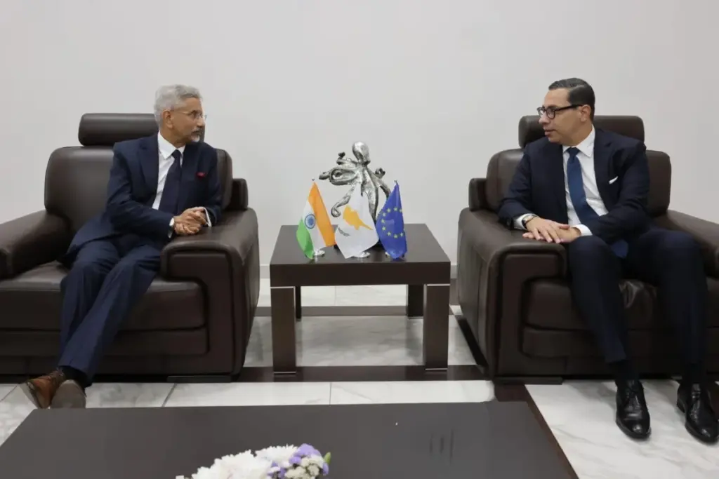 Jaishankar On Meeting Cyprus Counterpart Constantinos Kombos