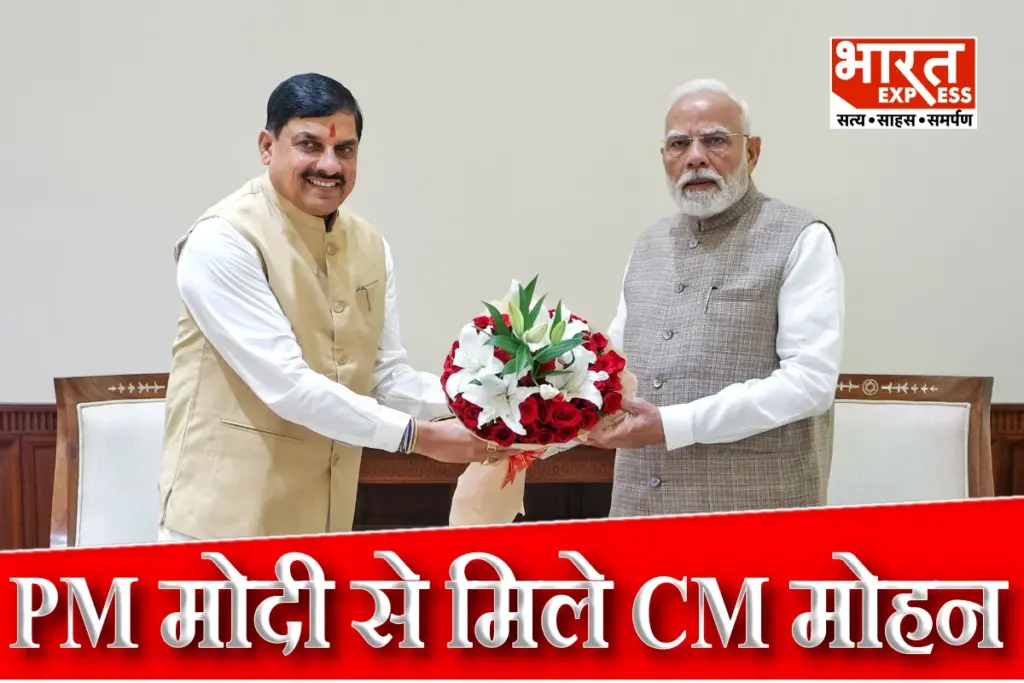 CM Mohan Yadav Met PM Modi