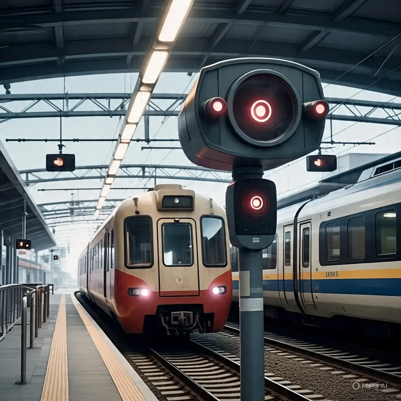 Indian Railways CCTV In Train