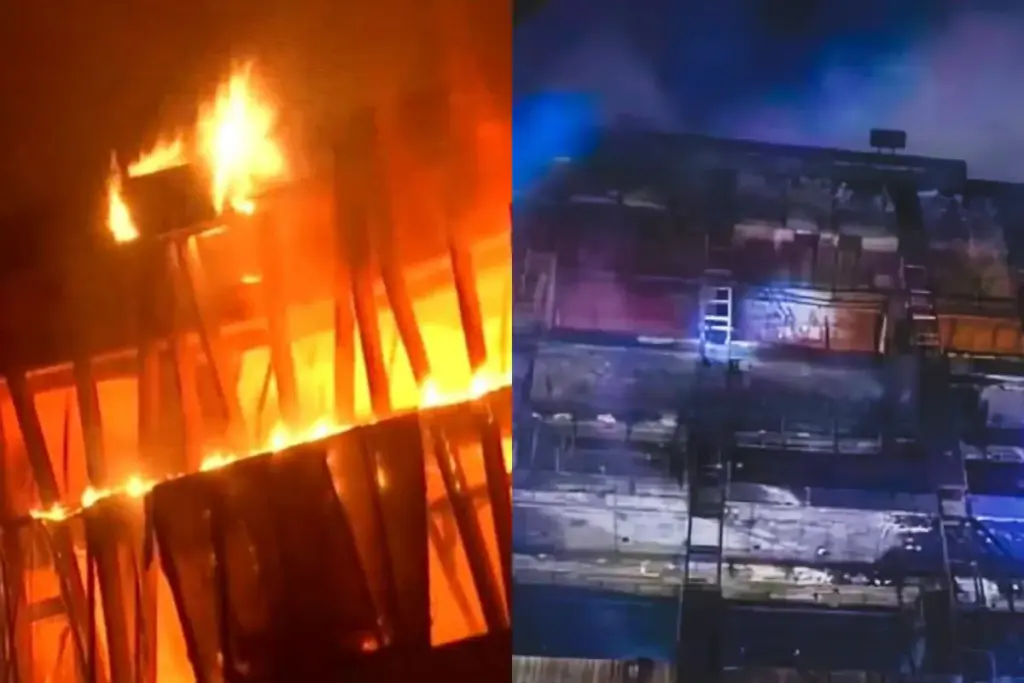 Iraq Shopping Mall Fire