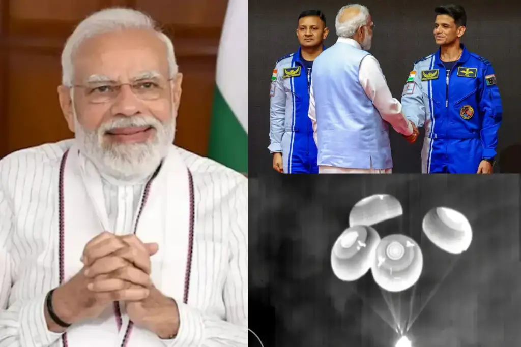 PM Modi Expressed Happiness On Shubhanshu Shukla