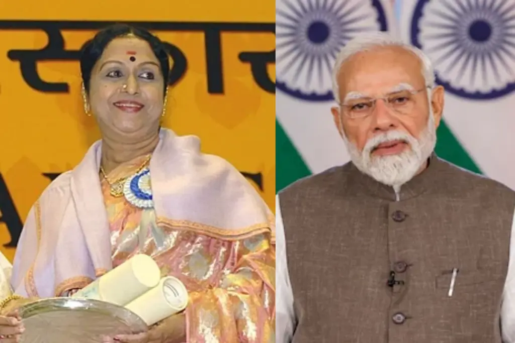 PM Modi On B Saroja Devi