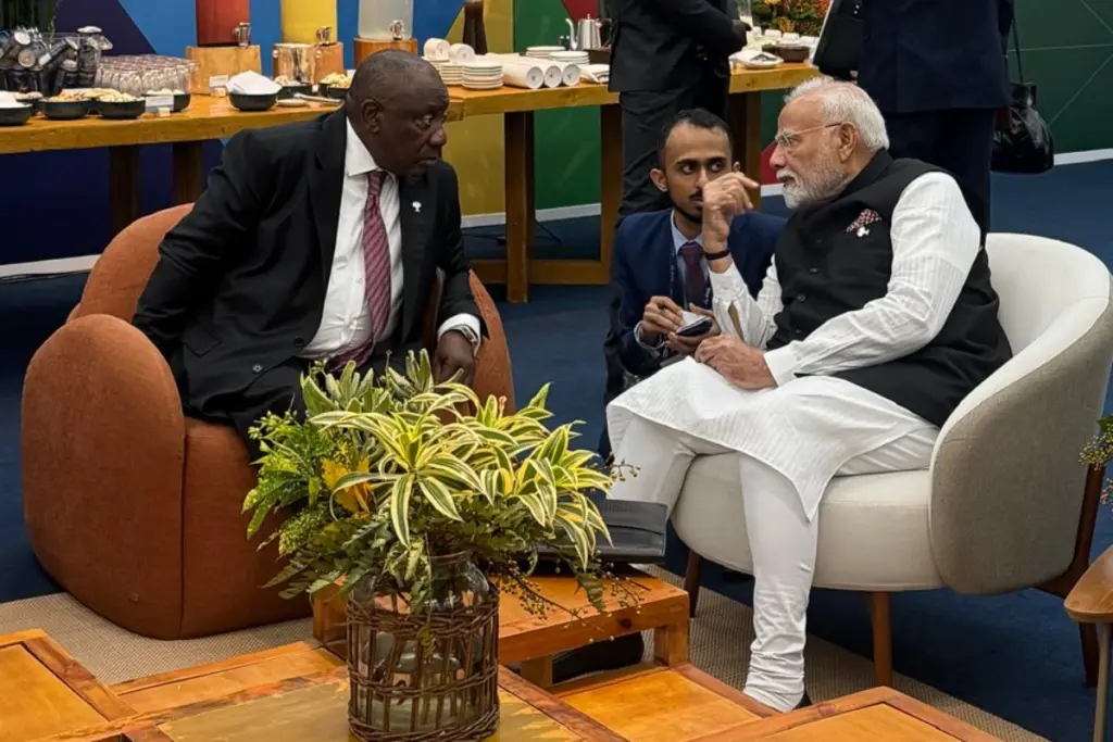 PM Modi On Terrorism In BRICS Summit Brazil