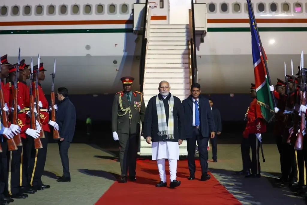 PM Modi in Namibia
