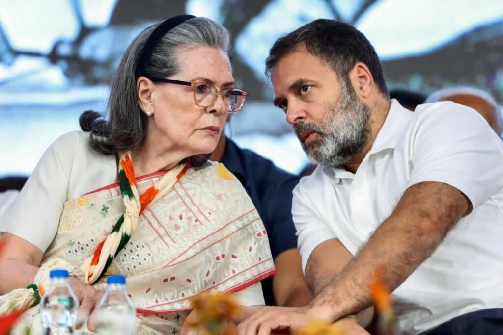 Rahul Gandhi and Sonia Gandhi