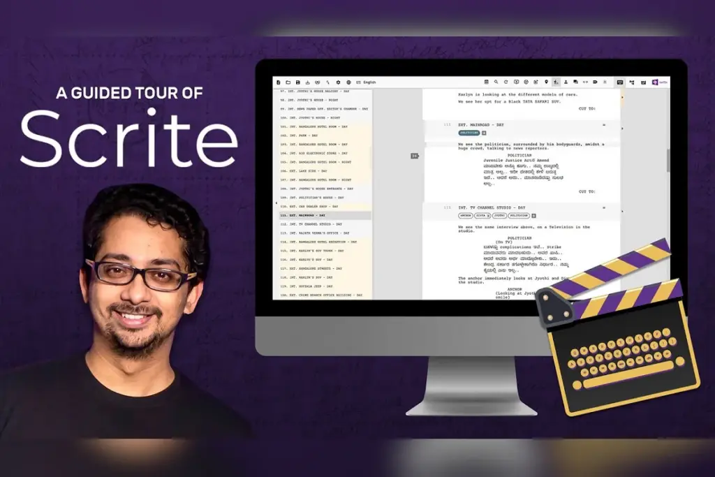 Scrite App: bangalore
