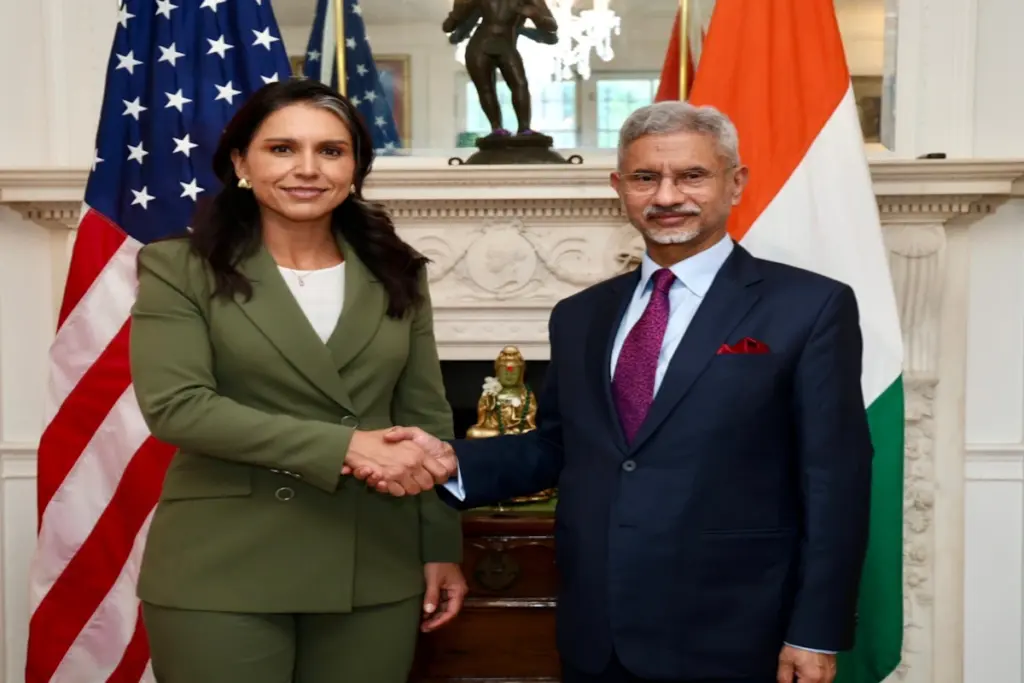 विदेश मंत्री जयशंकर ने अमेरिकी एफबीआई और राष्ट्रीय खुफिया प्रमुखों से मुलाकात की
