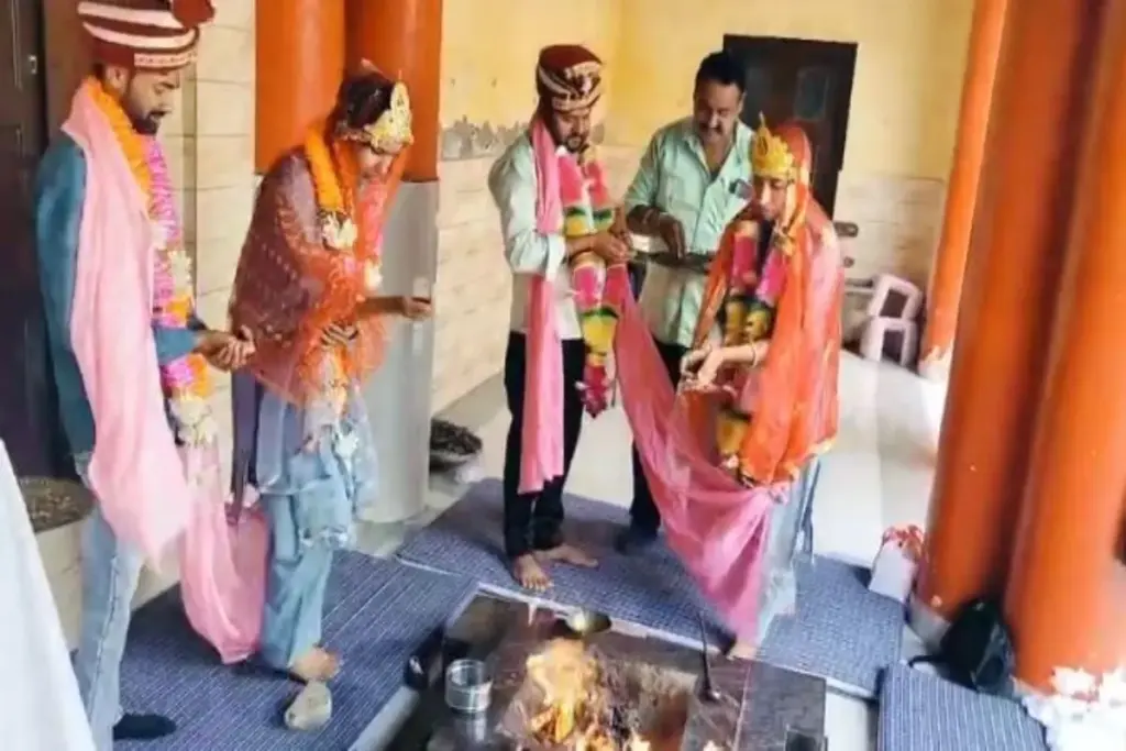 Two Muslim girls married Hindu youths in Moradabad