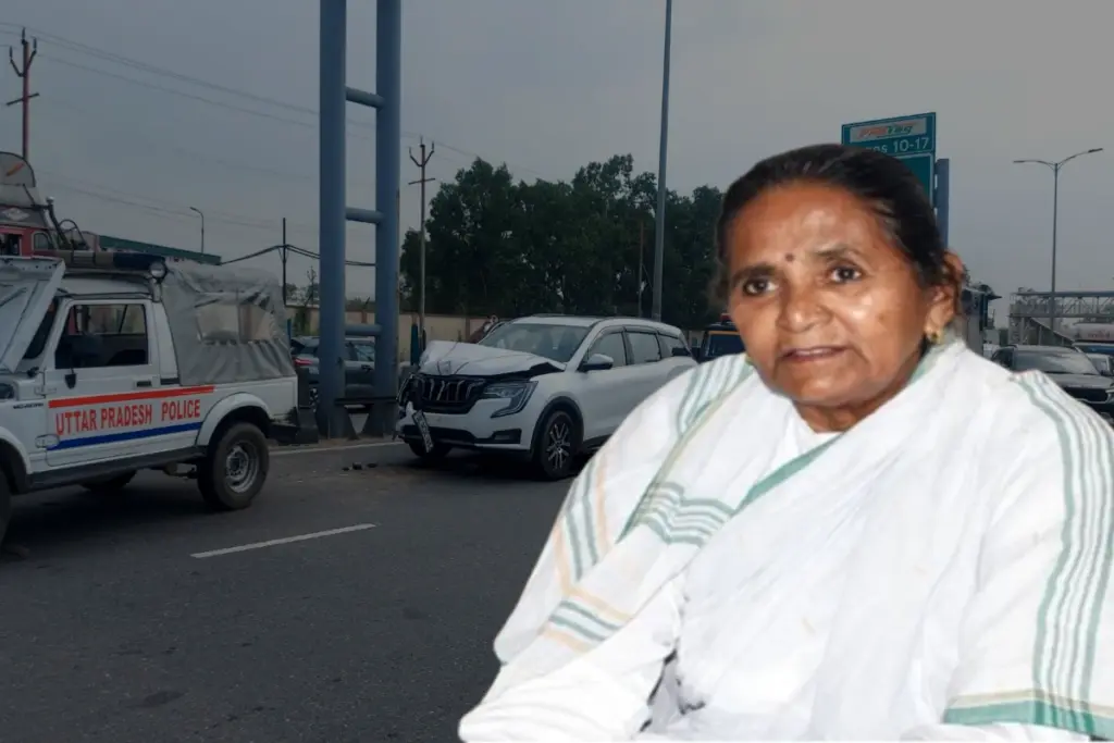 UP Minister Gulab Devi Car Accident In Hapur