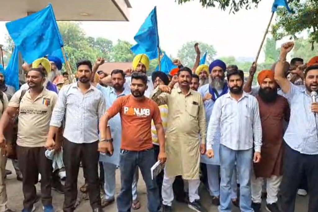 Punjab Roadways Union Workers Strike